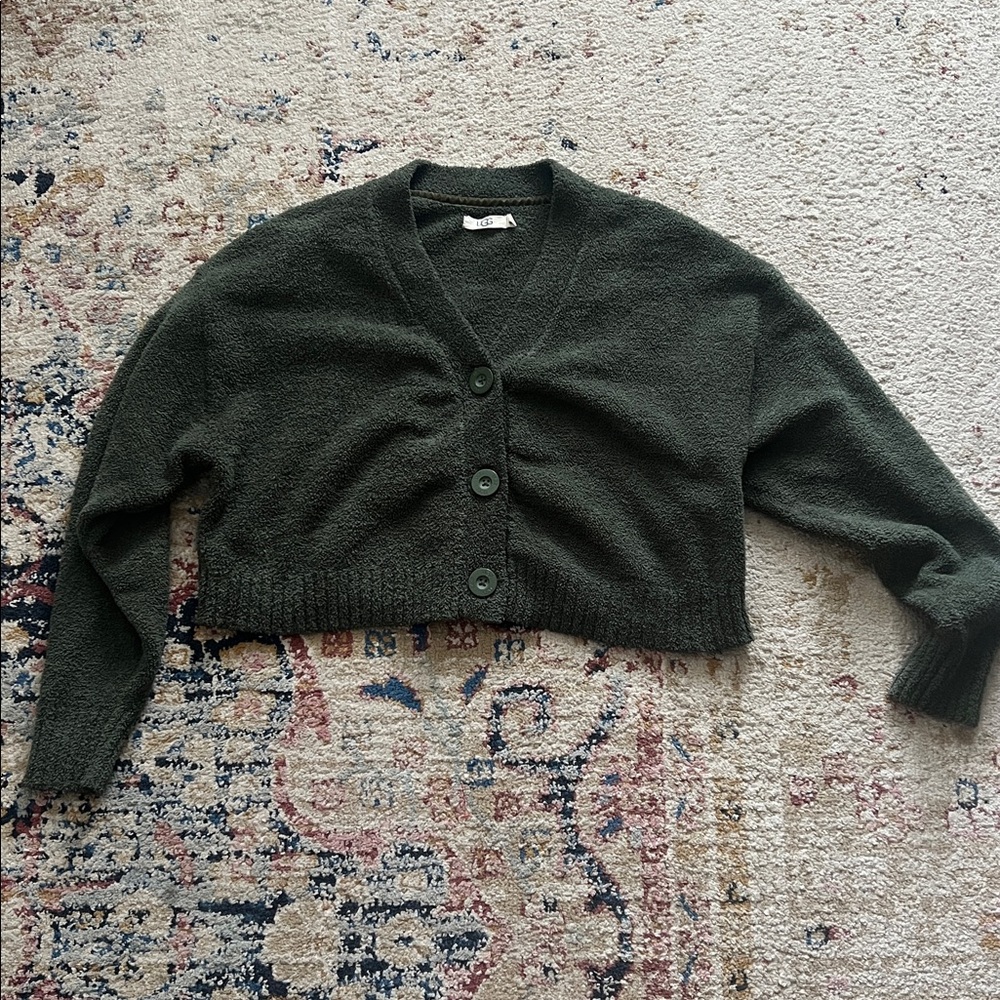 Ugg Womens Nyomi Cardigan Sweater Sz Medium